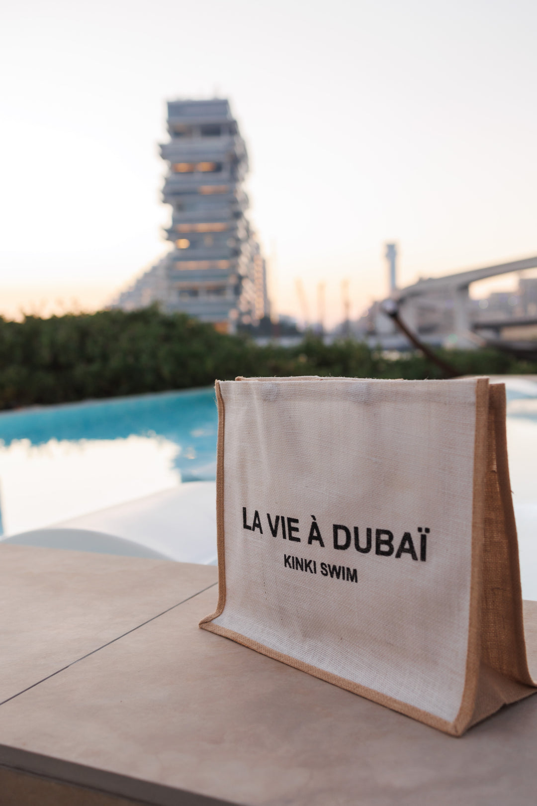 Life In Dubai Eco Tote - Kinki Swim